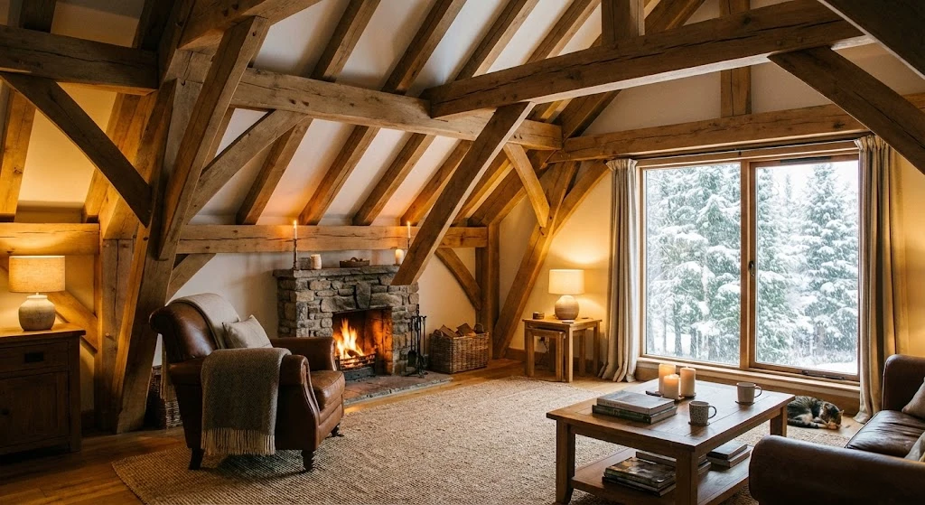 High-End Custom Tiny Home and Luxury Guest Structure Detail in Northern Virginia