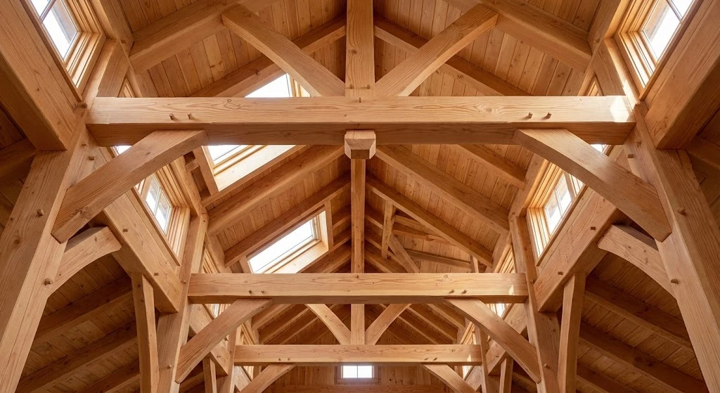 Architectural Custom Timber Frame Barn Design and Expert Planning