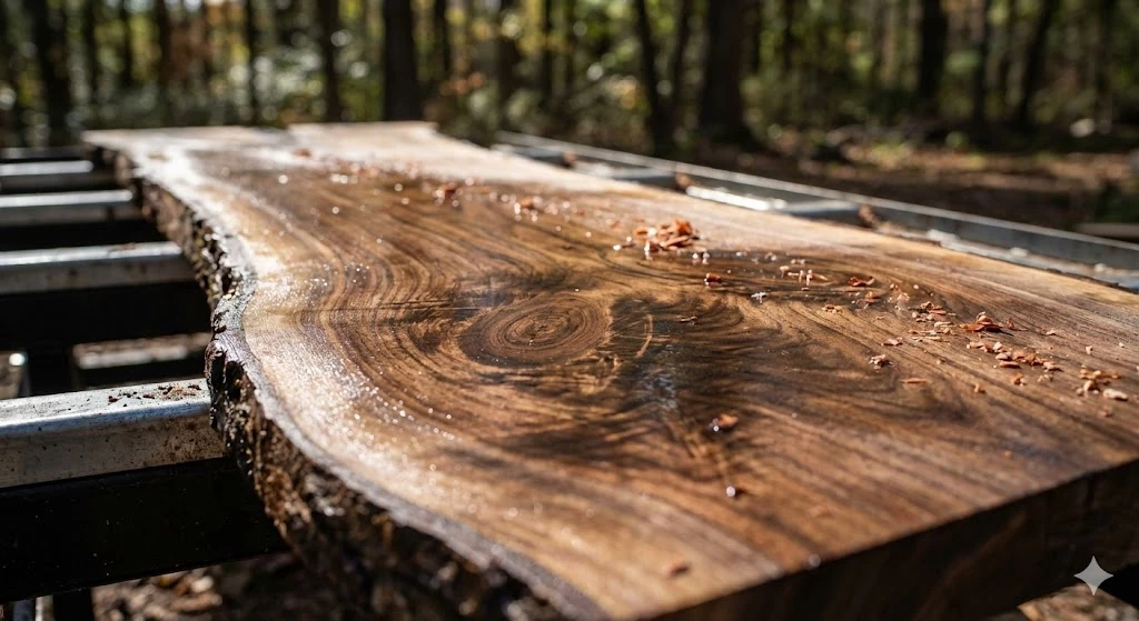 Precision On-Site Timber Milling with a Specialized Portable Sawmill