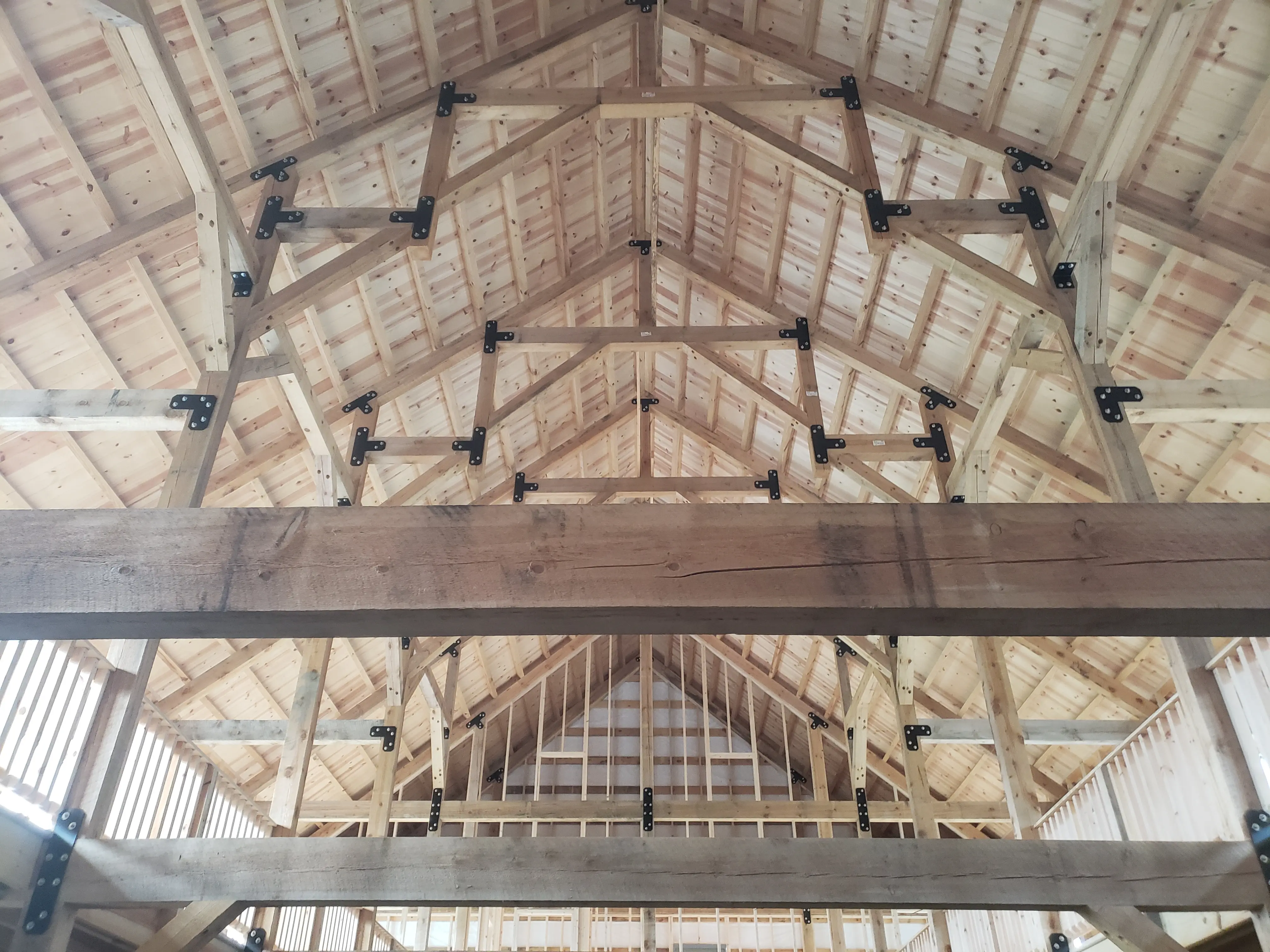 Fairfax Virginia Wedding Barn Interior