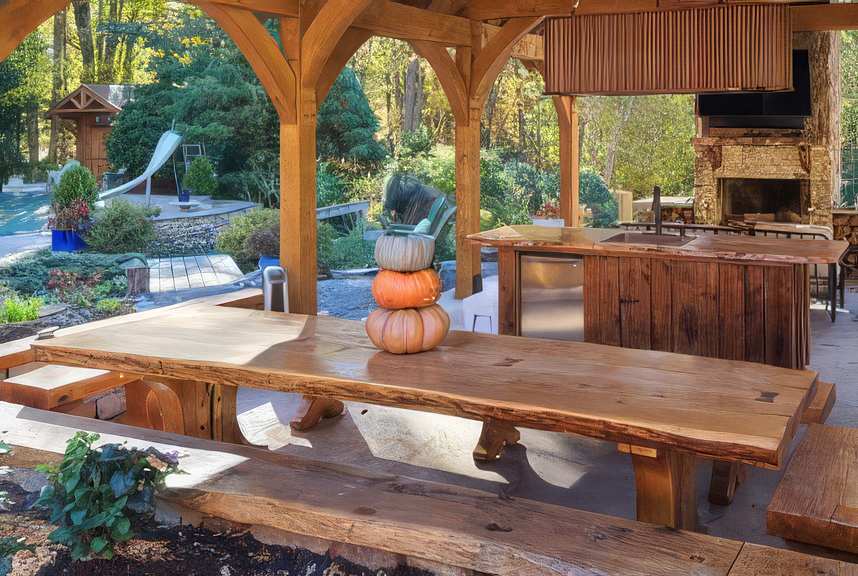 Leesburg Virginia Timber Pavilion