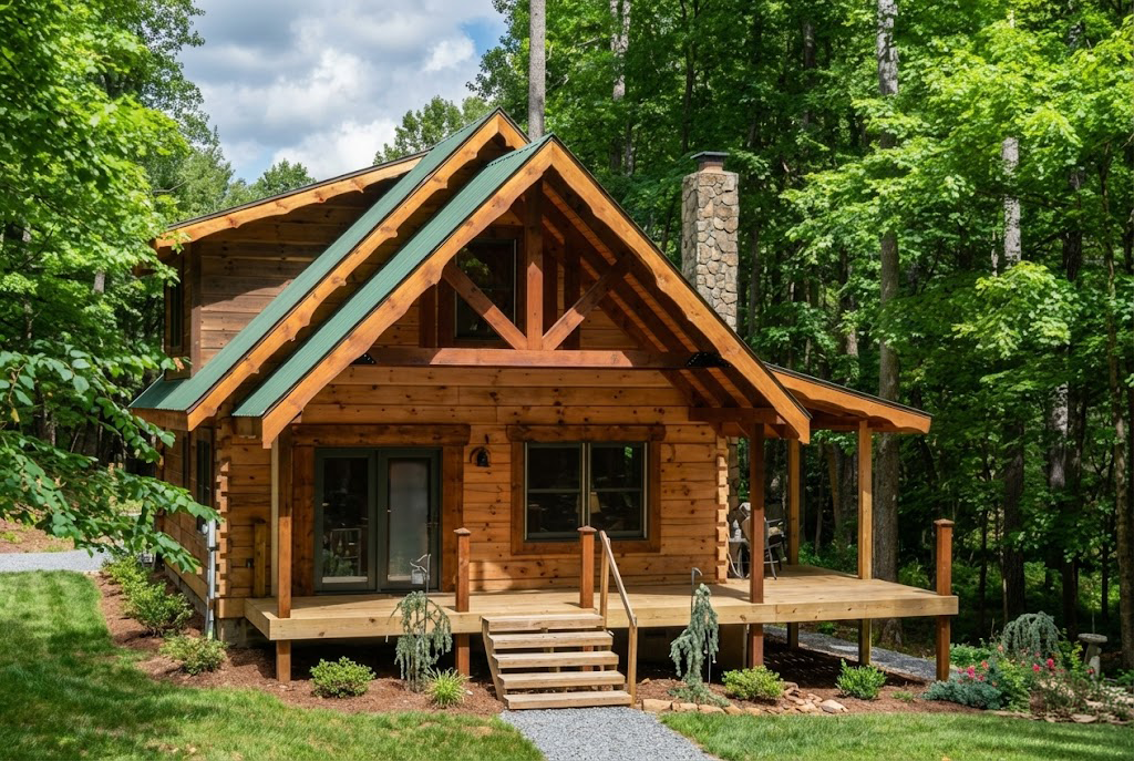 Rio West Virginia Log Cabin